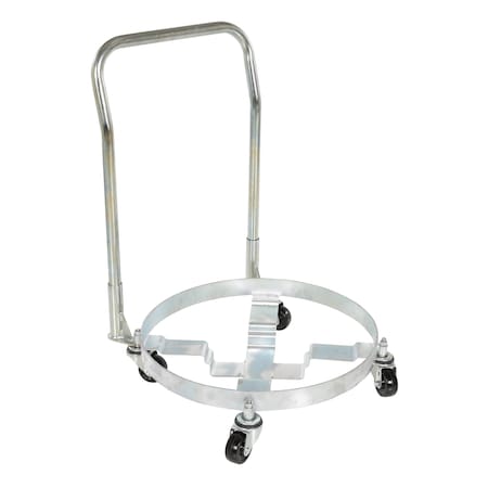 Vestil MP Tilting Drum Dolly 900 Lb. DRUM-QUAD-H-HDL